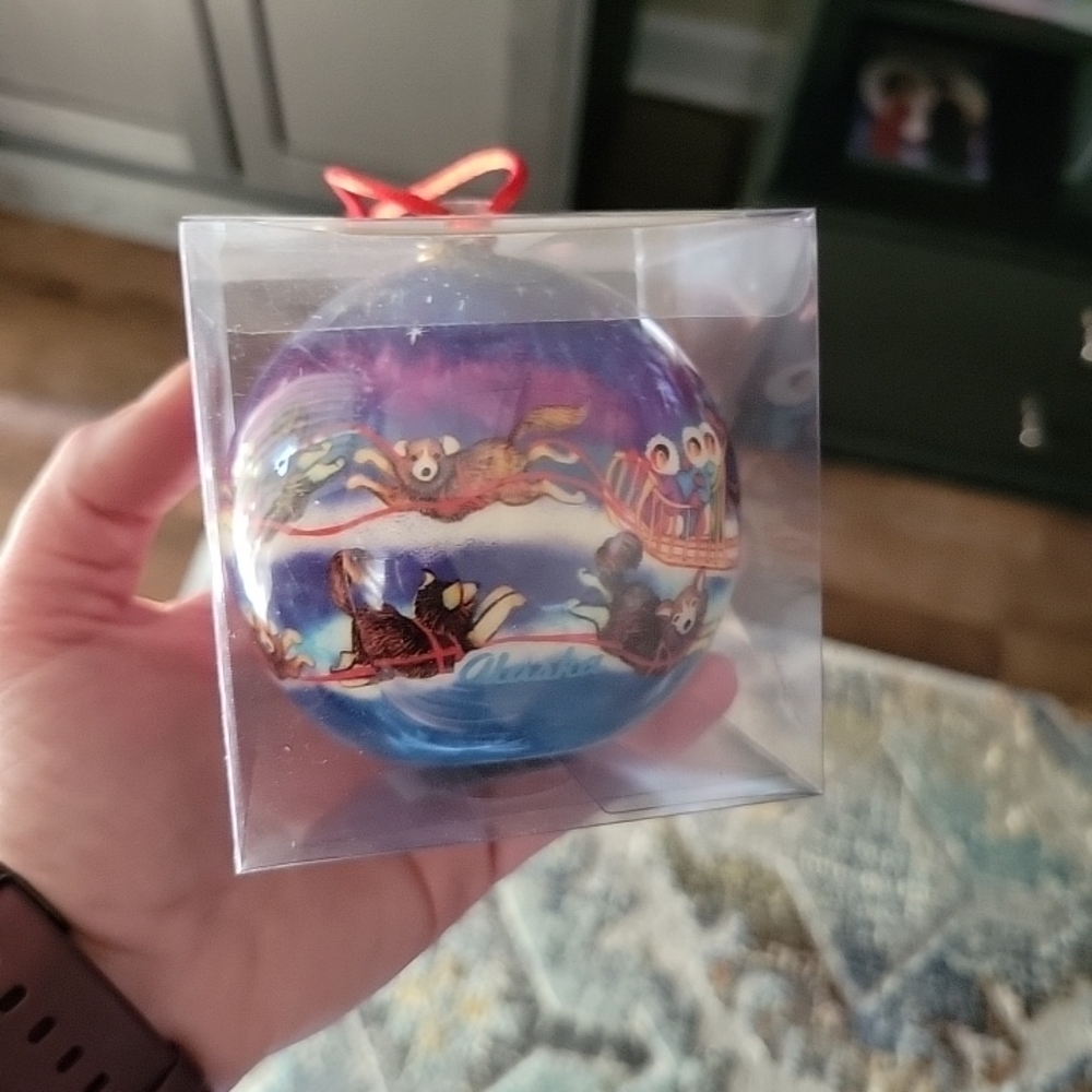 Alaskan Christmas Ornament